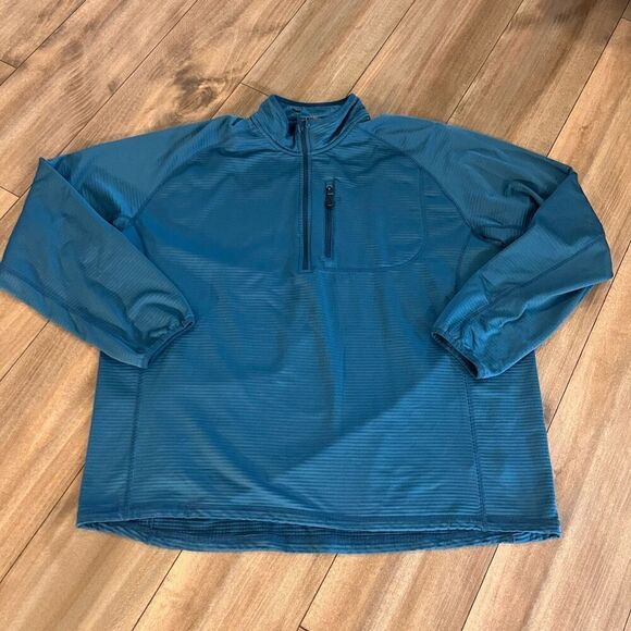 Orvis Blue CasualAl Athletic Pullover Jacket Men XXL - Picture 1 of 6